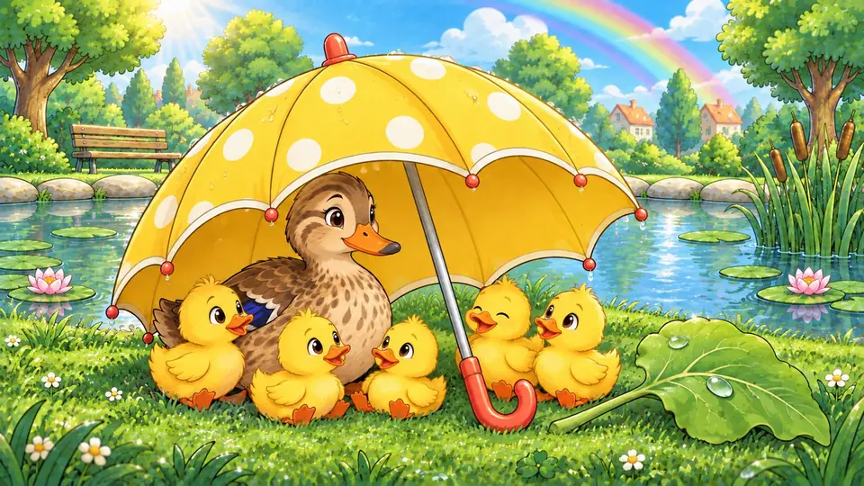 A scene from “Room Under My Umbrella”